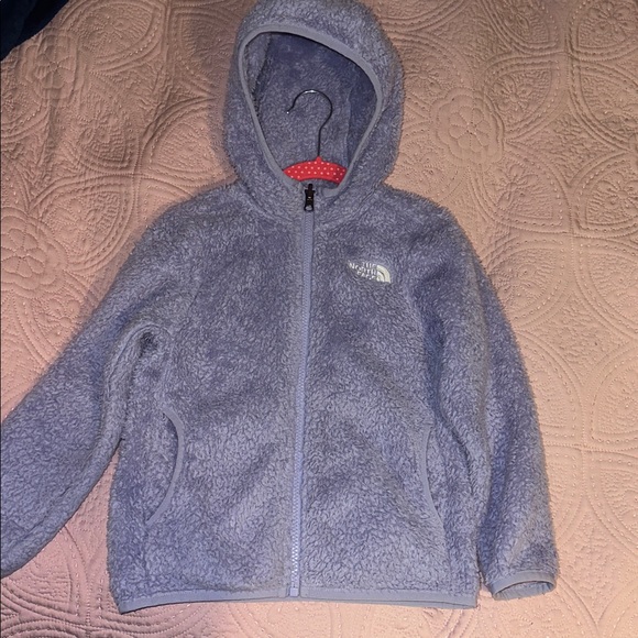 The North Face Lavender Fleece Jacket - Picture 1 of 8